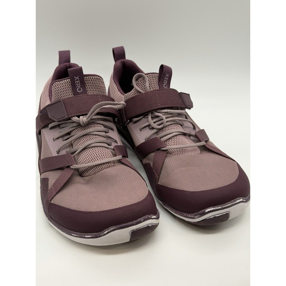 Xero Shoes Forza Women's 10 Elderberry Fig Mesh Trainer Barefoot Sneakers Shoes.